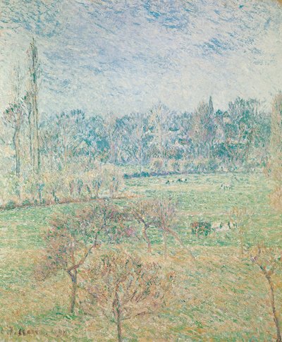 Autumn Morning by Camille Jacob Pissarro